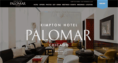 Desktop Screenshot of hotelpalomar-chicago.com